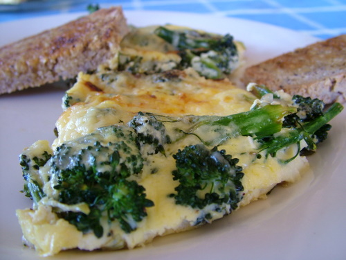 broccoli omelette