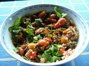 Moroccan pumpkin salad